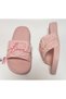 Pudra Love Rose Relief Detailled Anti-Slip Eva Anatomic Sole Women's Wet Floor, Home and Street Slippers - 5