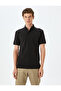 Black Polo Neck T-Shirt - 3