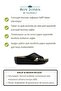 1802 Black Comfort Casual Anatomic Daily Comfortable Slippers - 6