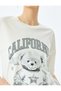 Beige Printed T-Shirt - 5