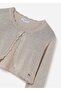 Girl's Knitted Cardigan Beige 332 - 4