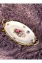 Antique Oval Presentation Plate with Handle 28cm - 4
