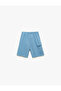 Pocket Detailed Waist Lace-Up Textured Pocket Shorts - 2