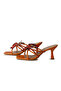 Natali Orange Butterfly Detailed Slippers - 2