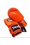 Bgvl3-Or Orange Boxing Gloves Leather Muay Thai Gloves - 3