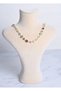 Multi Colored Crystal Model Gold Necklace - 2