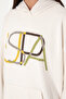Women's Cream Hooded Sweatshirt 50291261-Vr071 - 7