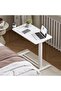 FLEXISPOT Mobile Standing Desk with Wheels, Height Adjustable with Rolling Sit Stand Desk - White - 2