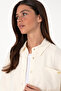 Women's Cream Knitted Shirt 50299843-Vr071 - 2