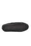 Black Nubuck Genuine Leather Women's Casual Shoes - 5