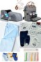 Large Birth Set (Hospital Release, Baby Backpack, Carrycot, Blanket, 10Pcs Wipes and 3Pcs Socks)