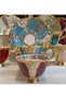 Tina Porcelain Hand Decor Painting Cup Set - 5