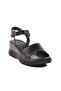Black Women's Heeled Sandals T-003 Z
