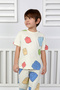 Boys' 100% Cotton Printed Pajama Set – Short Sleeve, Cute Patterns- Lego Pattern Pajamas