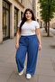 Women's Palazzo Pants Elastic Waist
