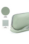 Mint Green Shk222 Faux Leather, Zippered, 4 Compartments, Strap Phone Wallet and Handbag - 5