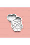 Set of 4 Lover Dwarf Cookie Mold and Fondant Mold - 3