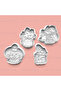 Winking Kitten Cookie Mold and Sugar Dough Mold Set of 4