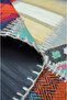 Patchwork Hand-Woven Wool Rug Mixed Color 102X103 cm (1.05 m²) - 6