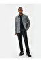 Jacket Button Pocket Detailed Classic Collar - 3