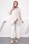 Modal Tunic with Stone Side Tie - 3