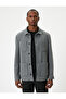 Jacket Button Pocket Detailed Classic Collar - 5