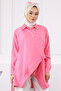 Pink Side Tie Modal Tunic