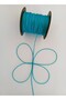 1 mm 50 Meters Turquoise Blue Color Parachute Cord Macrame Bracelet Cord Necklace Jewelry Design Cord