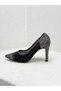 25Y4898 Stone Tul Detail 9cm Thin Heel Stiletto Shoes Women - 4