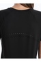 Xside Black Crew Neck Plain Short Sleeve Women's T-Shirt - 4