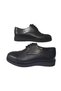 Seyfi Dikyol 100% Leather Black Men's Classic, Stylish Groom Shoes, Lace-Up Leather Men's Shoes