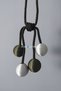 Fon Curtain Tie 4 Balls Cream - Khaki Green Ceiling Luxury Cornice Braçol Single Piece Accessory Curtain Holder