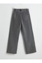 Lcw Jeans Black Wideleg Women's Jean Pants - 6
