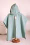 Children's 4 Layer Muslin Poncho, 100% Cotton - 2