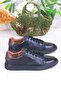2082 Tkn Comfortable Flexible Genuine Leather Sneaker Men's Shoes - 2