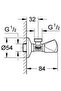 Intermediate Tap 1/2 x 1/2 Inch -22940000 - 5