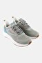 Women Brand Logo Lace Up Training Shoes, Grey