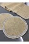 Blue Stripe Jute Runner X 2 Round Supla - 2