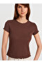 31834 100% Cotton Short Sleeve T-Shirt-Light Brown - 3