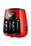 Espresso Coffee Maker With 2 Cup 0.5 450 - Red and Black