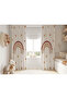 Coffee Tones Rainbow Children's Background Curtain