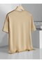 Women's Figure and Butterfly Printed T-Shirt Oversize Casual - 2