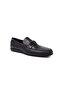 3172 Inside and Outside Genuine Leather Rubber Non-Slip Sole Casual Men's Shoes Black