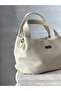 Vera Model Genuine Leather Women's Bag Cream - 6