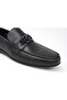 3172 Inside and Outside Genuine Leather Rubber Non-Slip Sole Casual Men's Shoes Black - 4