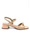 Kindep London&London Thick Heeled Women's Sandals Mink - 3
