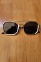 Unisex Simon Geometric Vintage Punk Model Sunglasses - 4