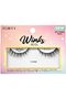 Winks Flirty Bossy Black Lashes, Customizable Strips Lash Look - 10mm - 2