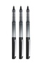 UNIBALL EYE NEEDLE (0.5) قلم ذو رأس إبرة ثلاثي أسود - 4