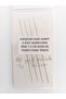 7.5 cm 4 Pieces Carnıyarık Needle Beading Needle Miyuki Bead Prayer Beads Imame Threading Needle - 8